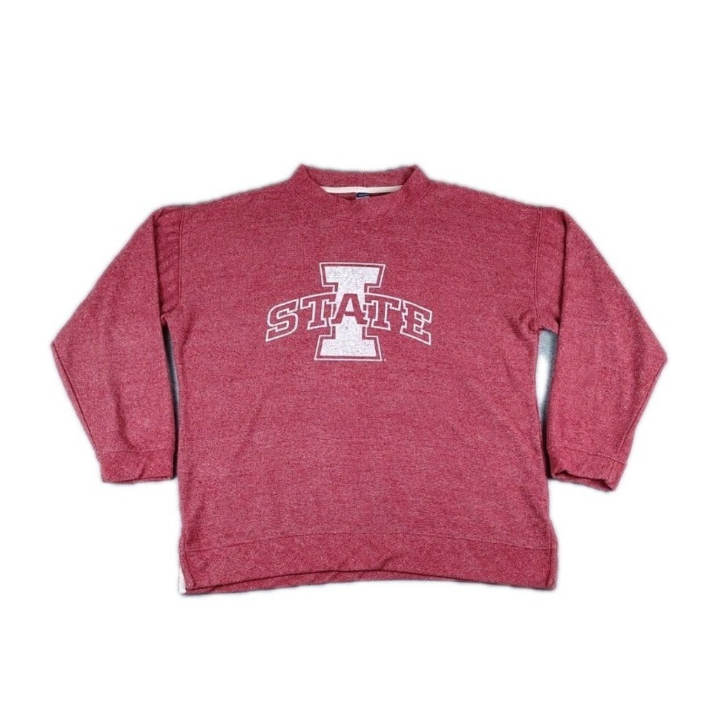 Bottom Drawers Iowa State Sweater Women's XXL Light Burgundy Long Sleeve